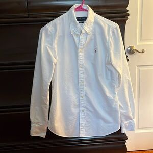 White button down shirt